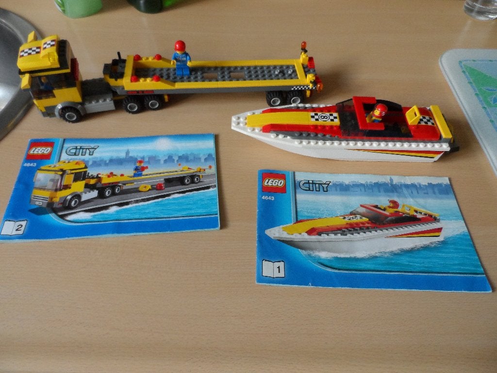 Lego set 4643, Ophalen, Zo goed als nieuw, Complete set, Lego
