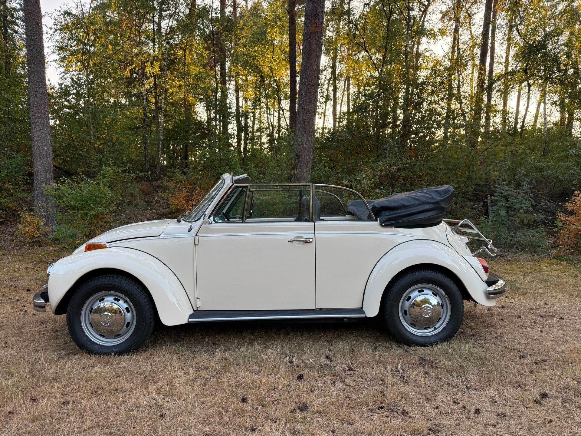 Volkswagen Kever Cabriolet 1974 Automaat! in nette staat!, Auto's, Automaat, Gebruikt, Beetle (Kever), 4 cilinders