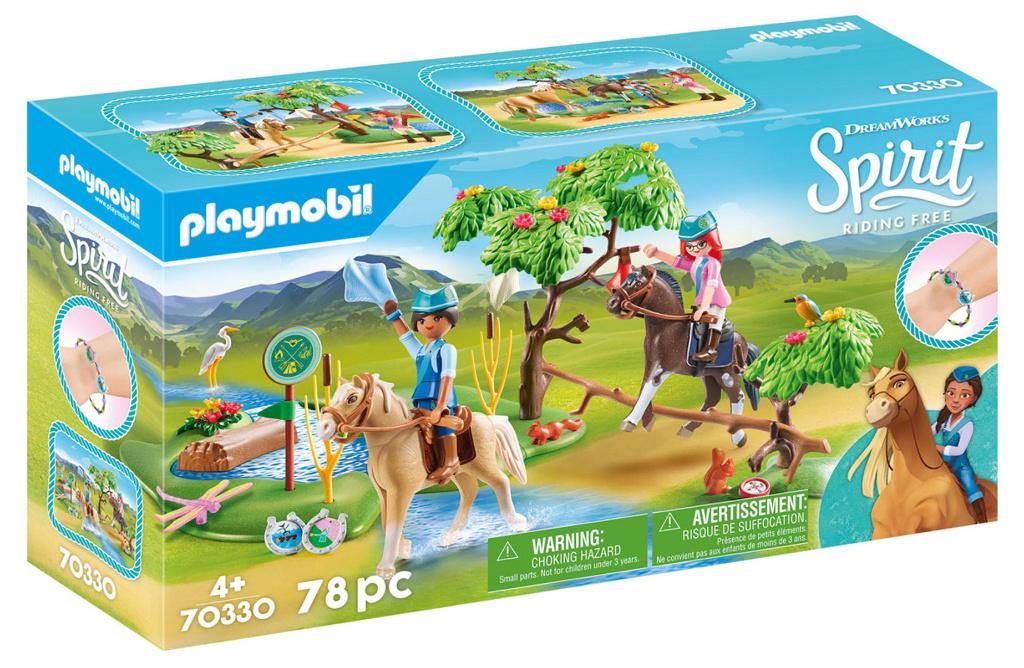 PLAYMOBIL 70330 Spirit Paarden Rivierentocht 78dlg, Ophalen of Verzenden, Nieuw, Complete set