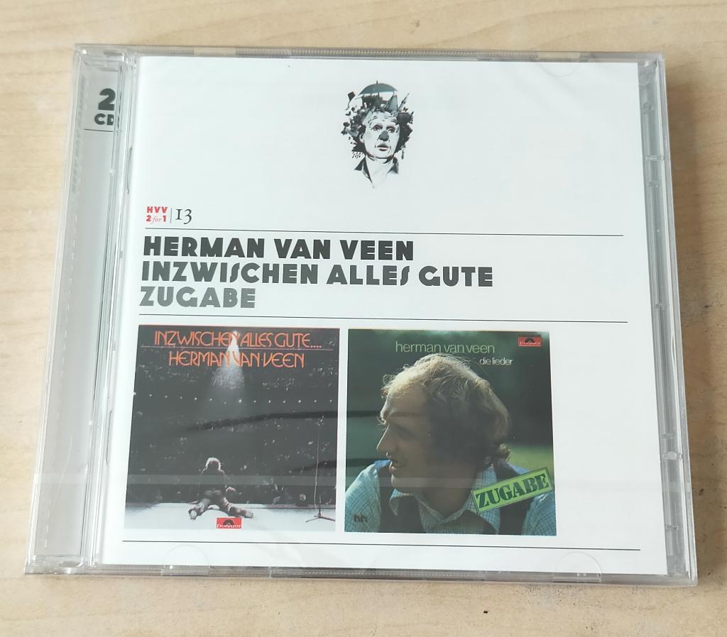Herman van Veen - Inzwischen Alles Gute/Zugabe 2CD Nieuw, Cd's en Dvd's, Cd's | Pop, Ophalen of Verzenden, Zo goed als nieuw