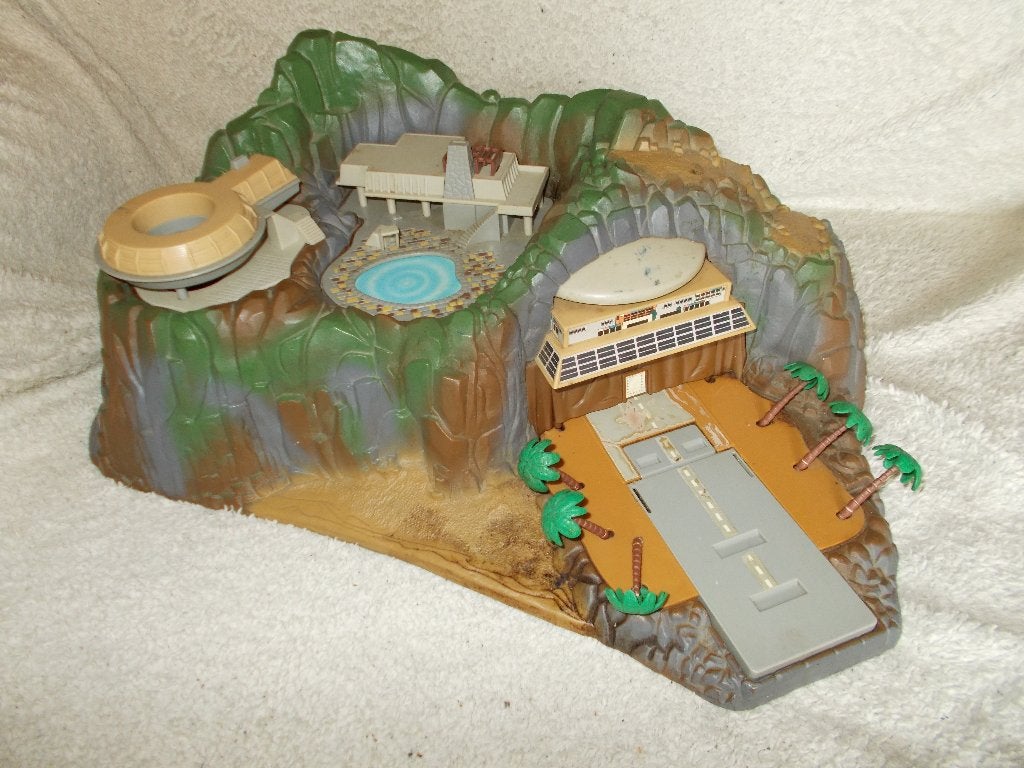 1992 Matchbox THUNDERBIRDS TRACY ISLAND., Ophalen of Verzenden, Gebruikt
