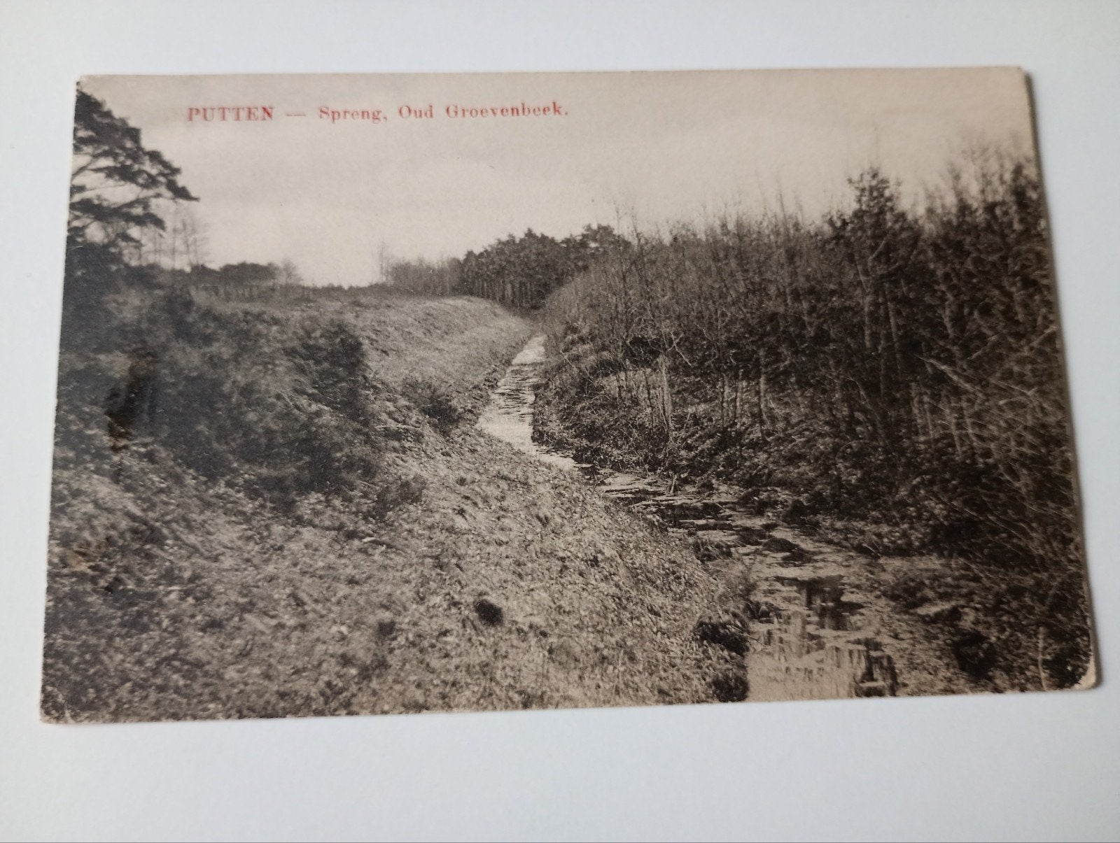 Putten Spreng Oud Groevenbeek, Ophalen of Verzenden, Voor 1920, Ongelopen, Gelderland