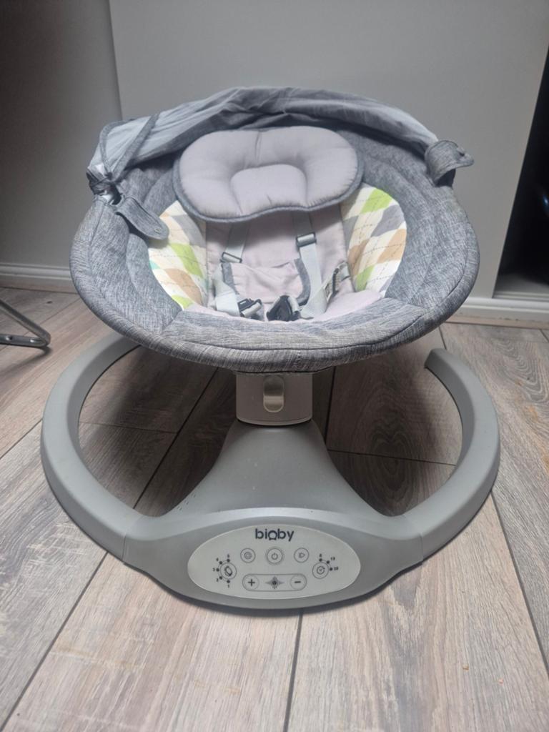 Bioby elektrische wipstoel, Kinderen en Baby's, Wipstoeltjes, Ophalen, Zo goed als nieuw