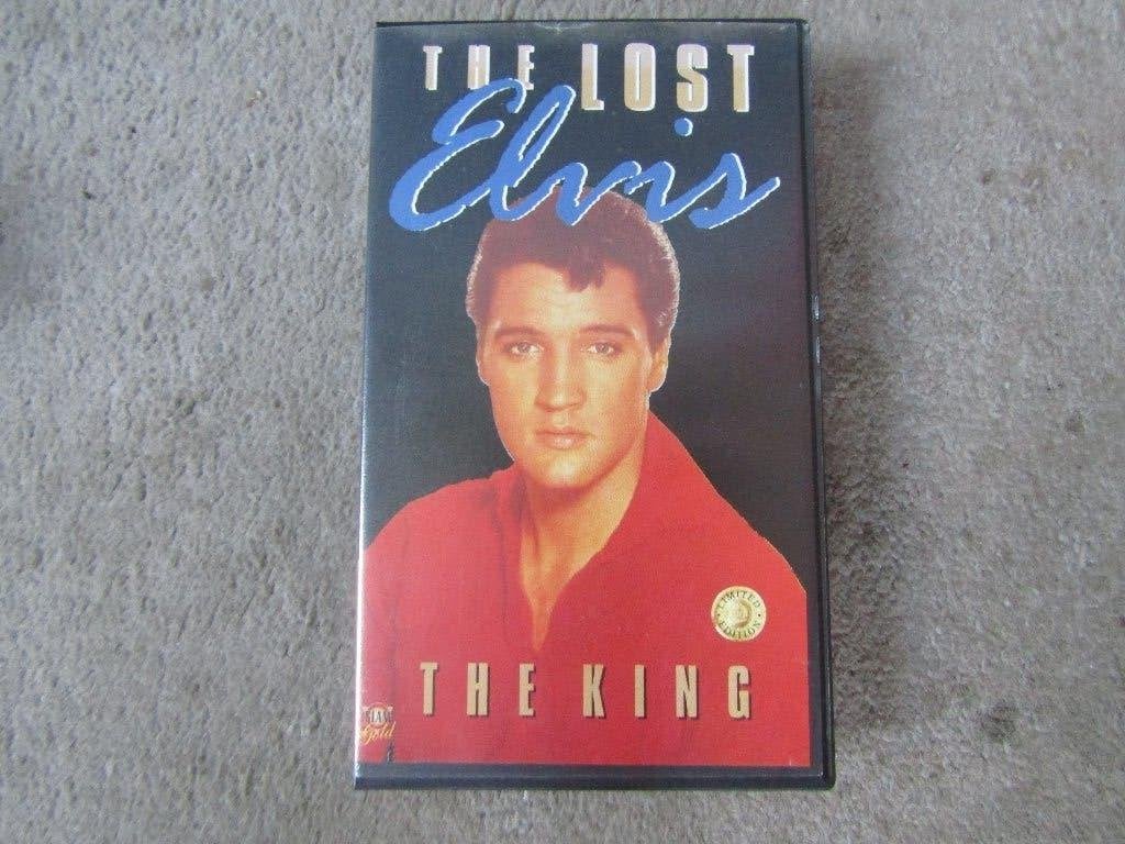 Videoband: The lost Elvis the King ALLEEN OPHALEN, Alle leeftijden, Ophalen, Gebruikt, Documentaire
