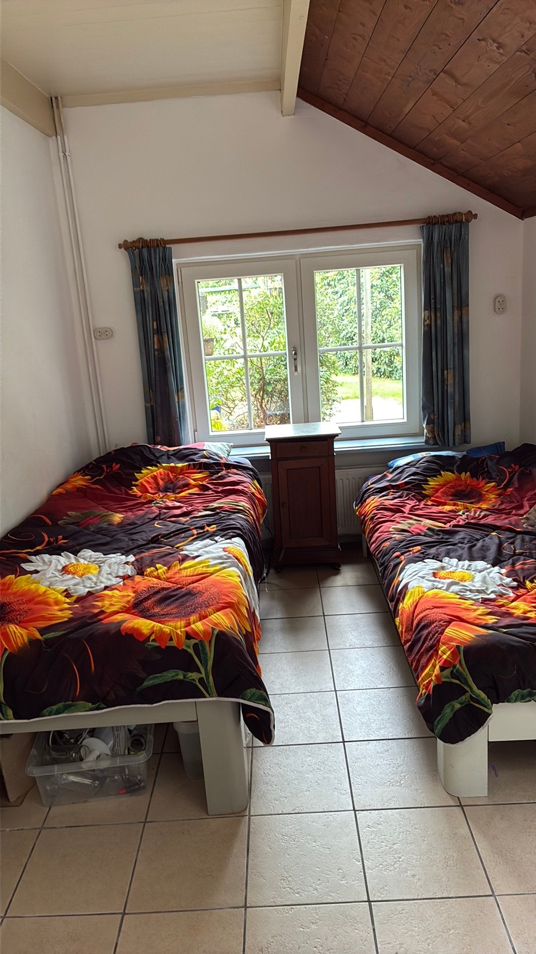 Auping bed, Huis en Inrichting, Gebruikt, 90 cm, Eenpersoons, Wit