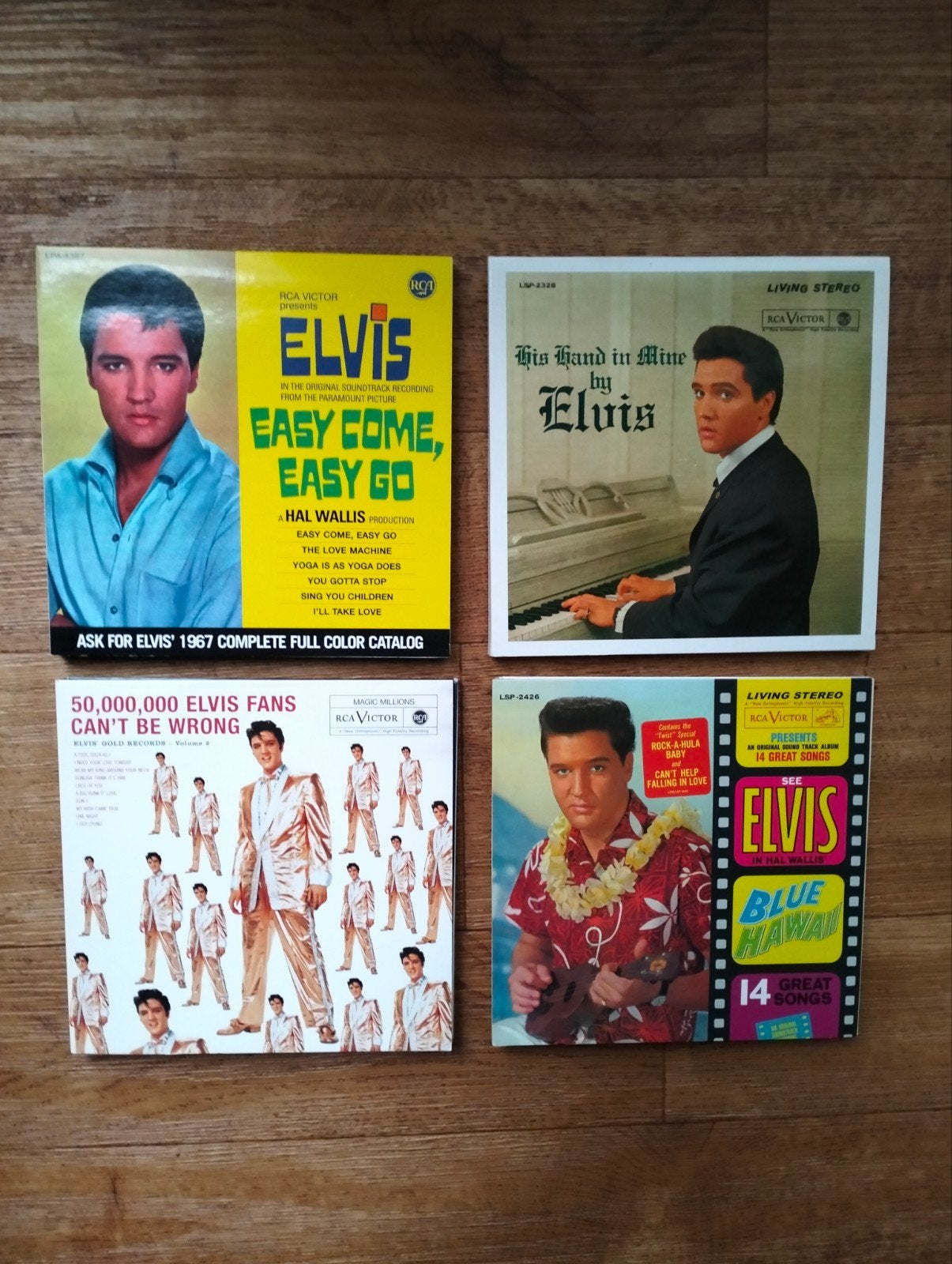 4 x Elvis Presley FTD cd's in 7" gatefold in nieuwstaat, Ophalen of Verzenden, Zo goed als nieuw