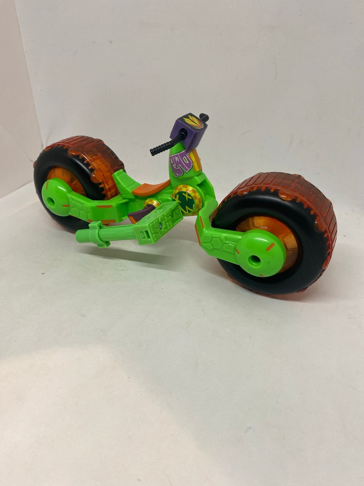 Rise of TMNT Shell Hog Motorfiets Speelgoed, Gebruikt, Mattel, Mattel, Ophalen of Verzenden