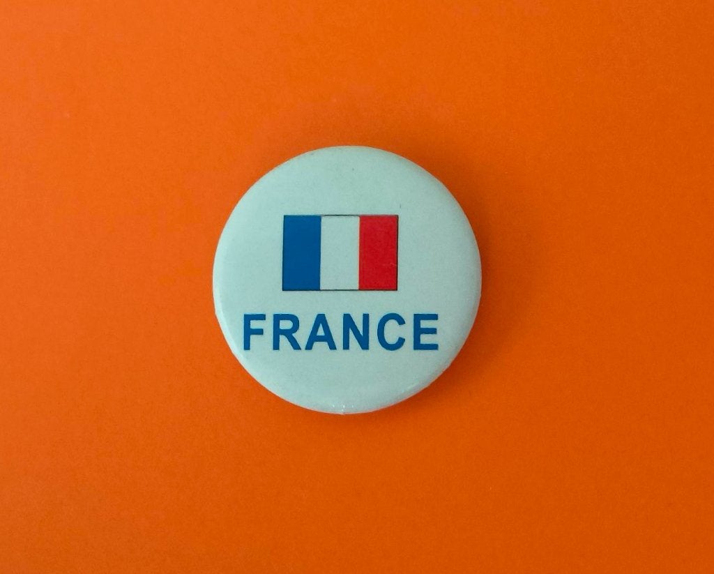 France button, Ophalen of Verzenden, Nieuw, Stad of Land, Button