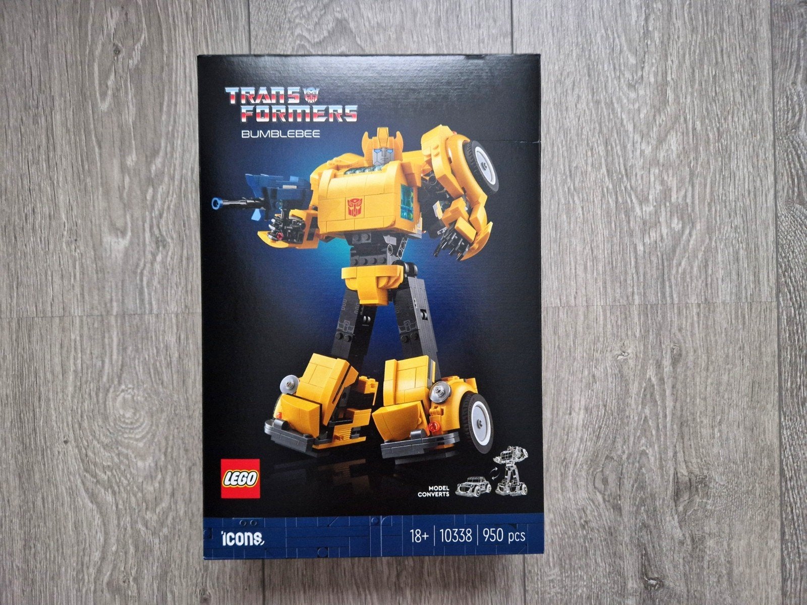 LEGO Icons Transformers Bumblebee | #10338, Kinderen en Baby's, Speelgoed | Duplo en Lego, Lego, Nieuw, Ophalen of Verzenden, Icons