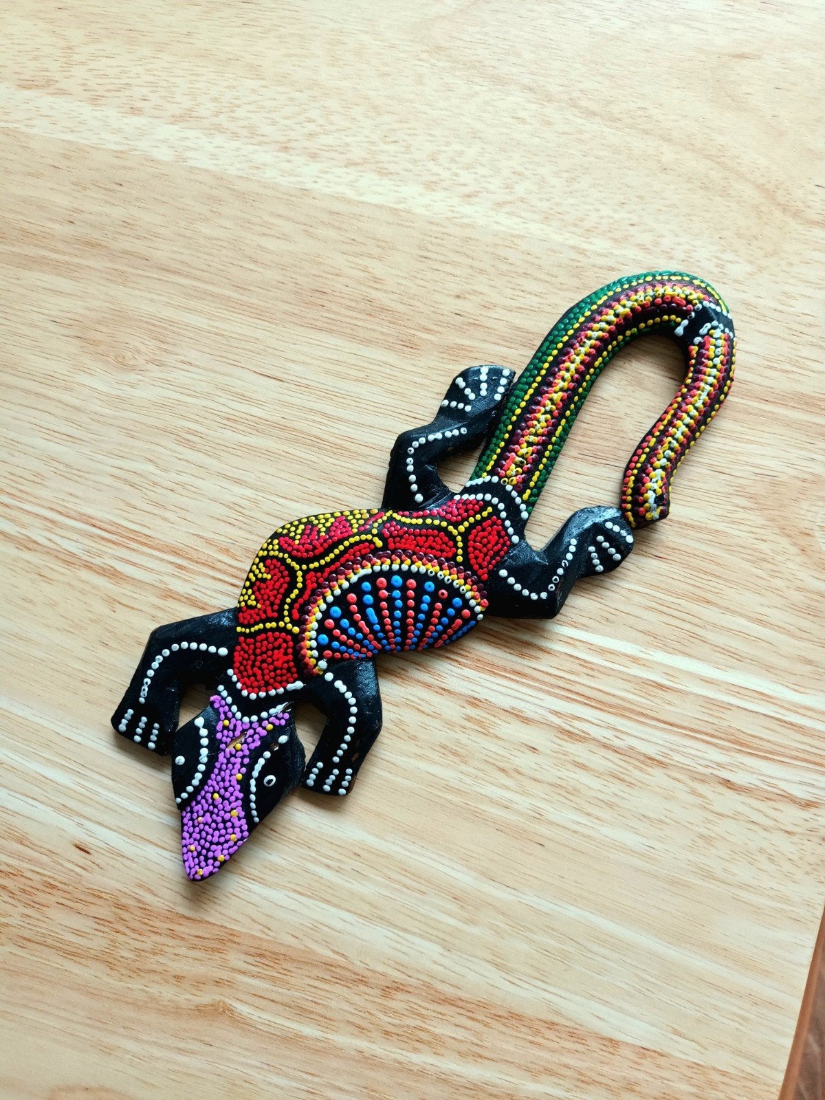 Gekko uit Bali, Ophalen, Nieuw, Zwart, Overige materialen