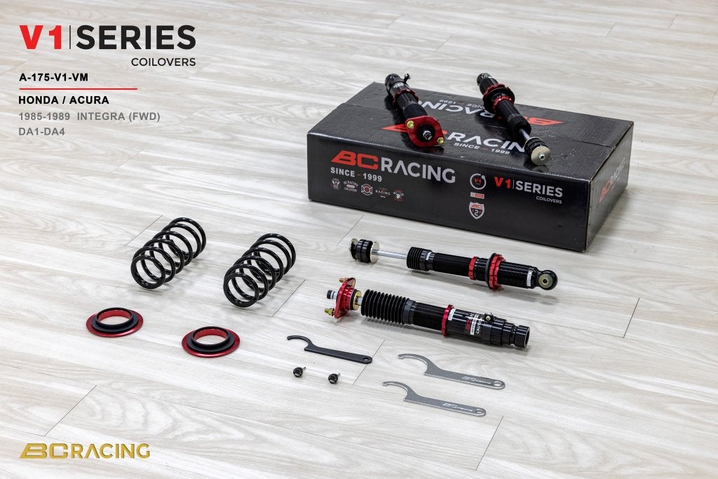 BC Racing schroefset verlaging - Honda Integra DA1-DA4 85-89, Ophalen of Verzenden