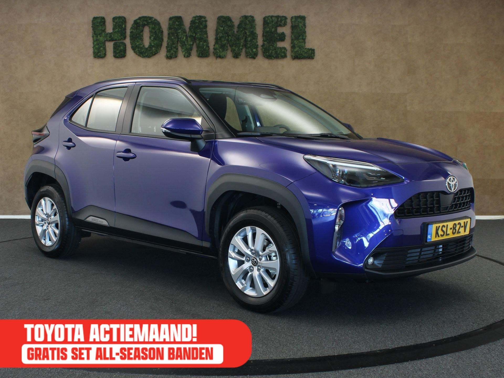 Toyota Yaris Cross 1.5 Hybrid 115 Active -NIEUWE AUTO DIRECT, Automatische klimaatregeling, Stof, 1165 kg, Blauw