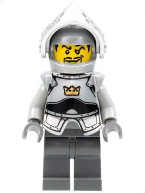 LEGO Castle cas335 Fantasy Era - Crown Knight Plain with Bre, Gebruikt, Lego, Ophalen of Verzenden, Minifiguur