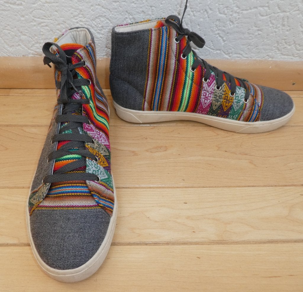 Wayna Shoes Ibiza maat 43 UNISEX sneakers canvas etnisch, Overige kleuren, Verzenden, Wayna Shoes, Sneakers of Gympen