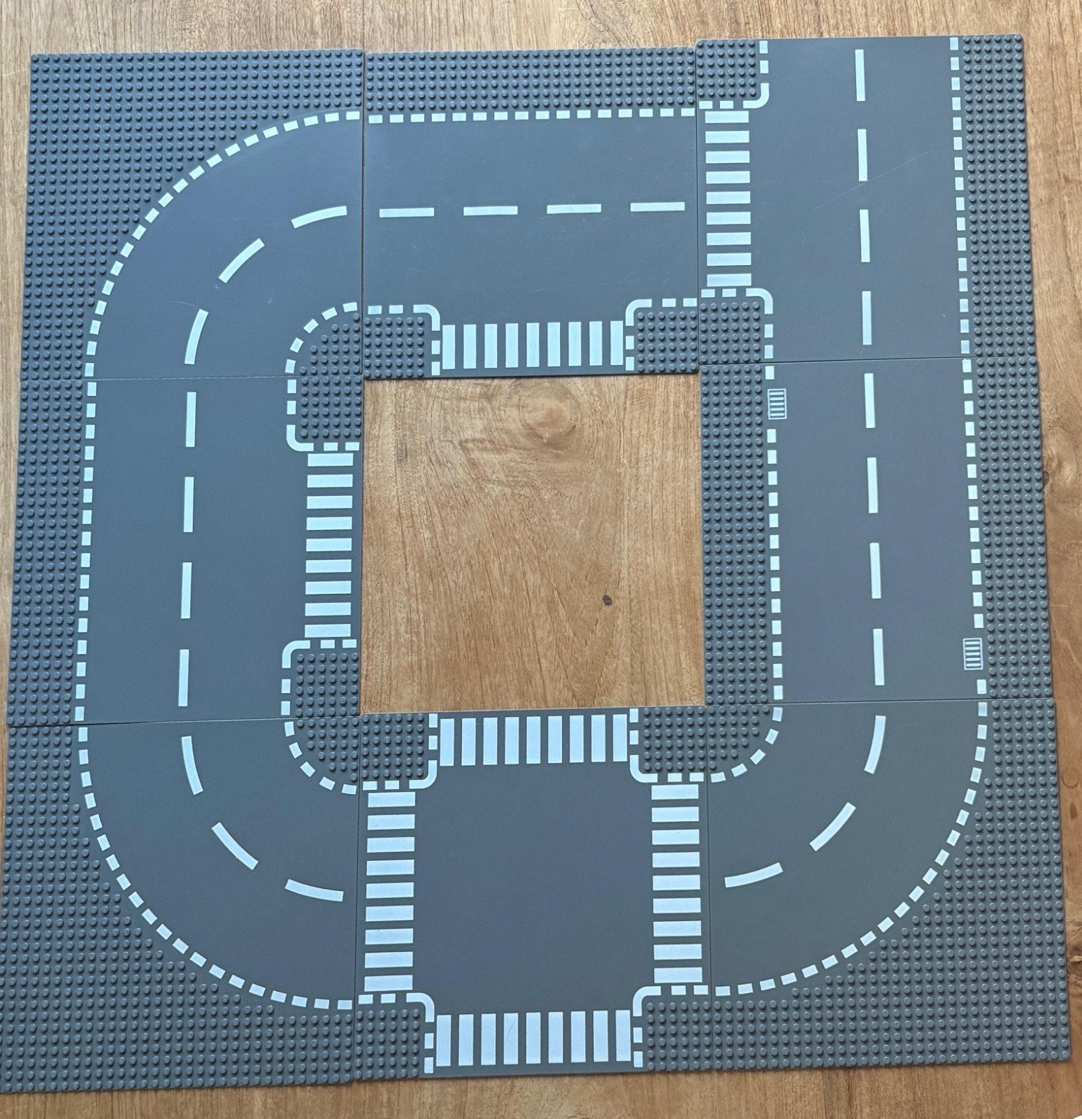 originele Lego wegplaten, Ophalen