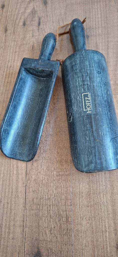 Hoffz houten scheppen, Ophalen, Zo goed als nieuw