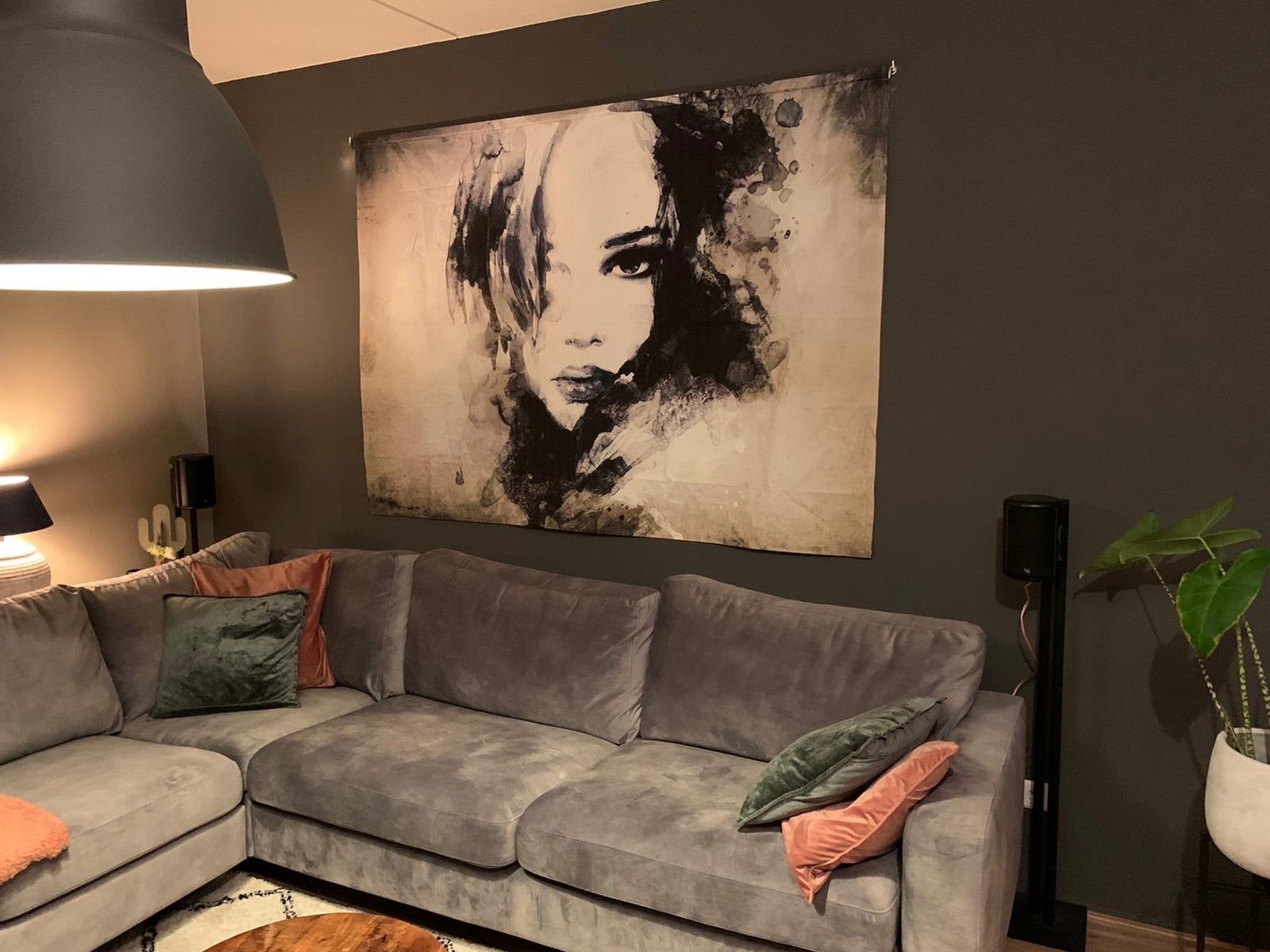 Urban cotton Wandkleed The look, Ophalen, 125 cm of meer, Zo goed als nieuw, Schilderij
