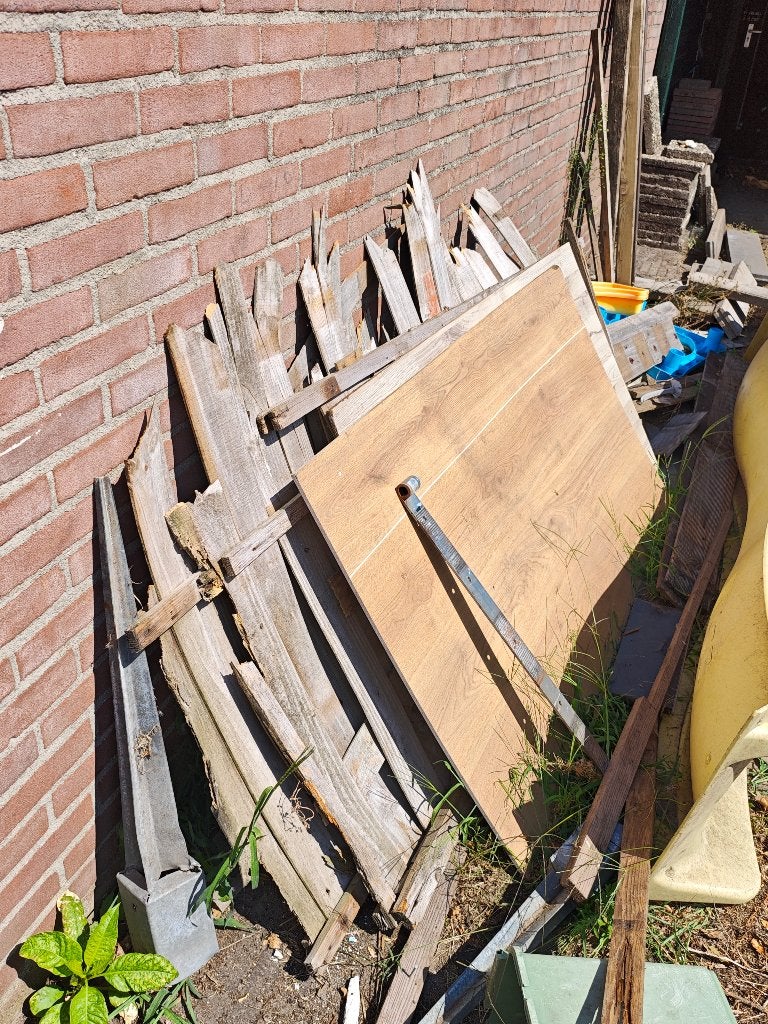 Gratis afval hout, Doe-het-zelf en Verbouw, Hout en Planken, Ophalen, Gebruikt, Minder dan 25 mm, Plank