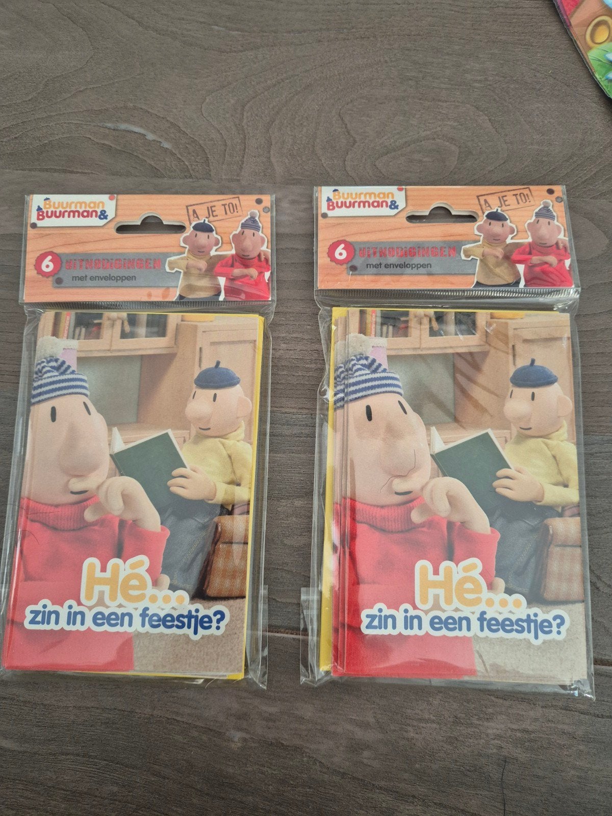 uitnodiging kaarten kinderen, Ophalen of Verzenden