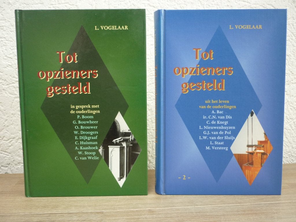 L. Vogelaar - Tot opzieners gesteld - deel 1 en 2, Ophalen of Verzenden, Zo goed als nieuw, Christendom | Protestants