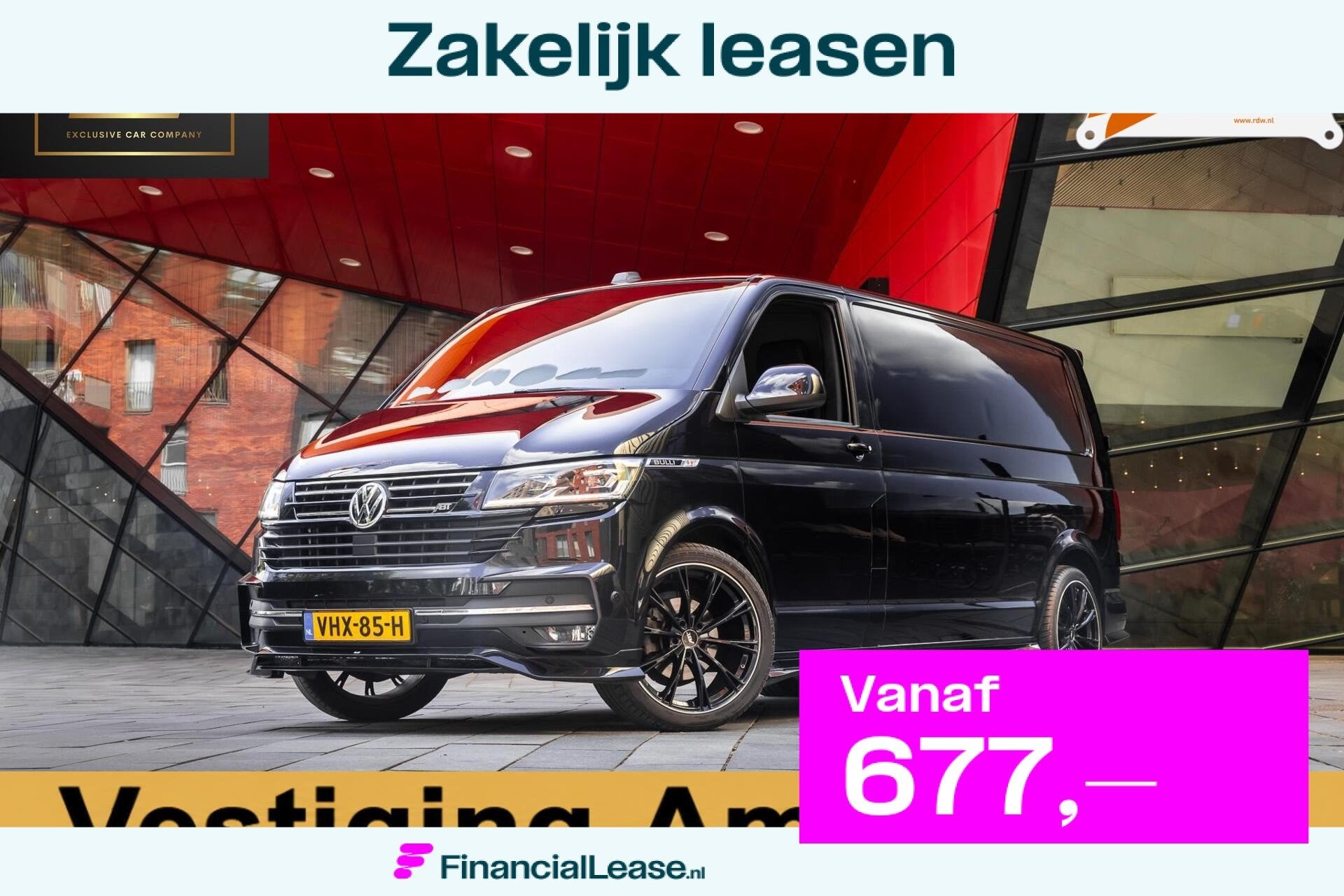 Volkswagen Transporter 2.0 TDI L2H1 | ABT | Bulli | Leer | A, Gebruikt, 4 cilinders, Volkswagen, 2500 kg