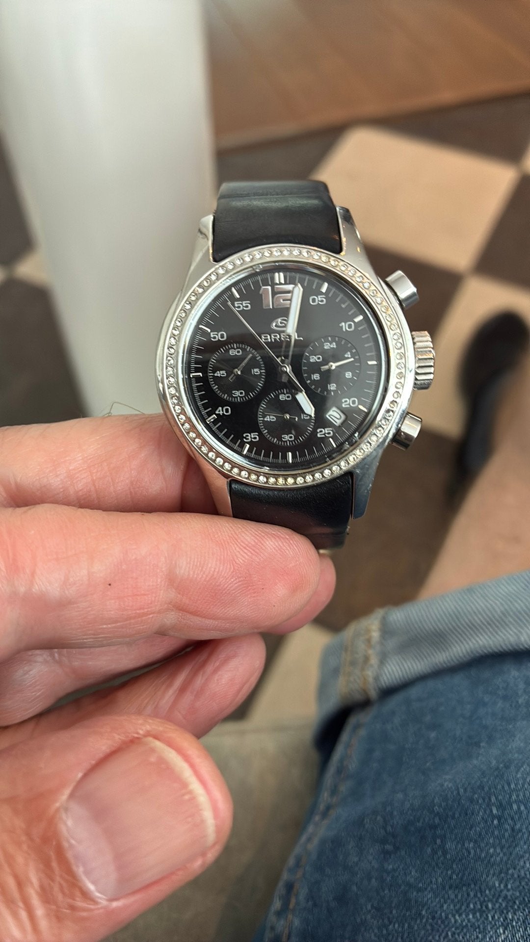 Breil dameshorloge., Sieraden, Tassen en Uiterlijk, Horloges | Dames, Staal, Polshorloge, Ophalen of Verzenden, Breil
