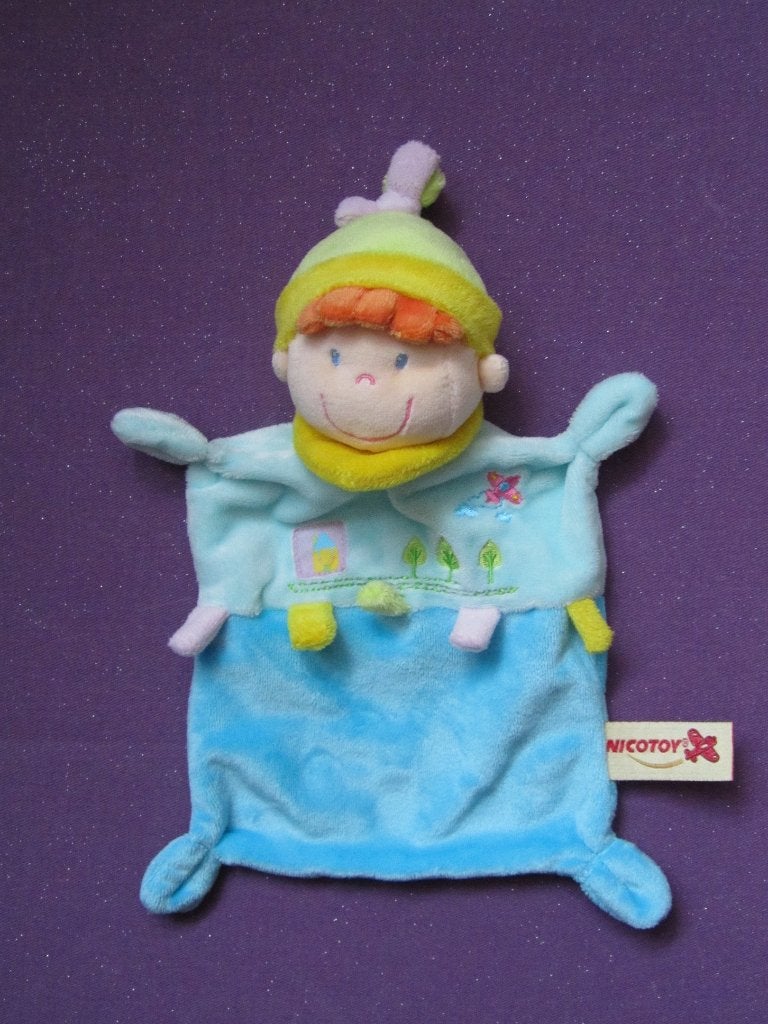 NICOTOY SIMBA-DICKIE Knuffeldoekje POPJE. 26 CM **Nieuw**, Overige typen, Nieuw, Ophalen of Verzenden, Middelgroot (20 tot 80 cm)