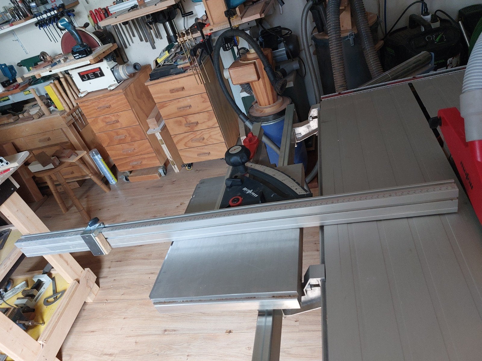 mafell erica 85 zaagtafel, Cirkelzaag, Ophalen of Verzenden, Zo goed als nieuw, 30 tot 70 mm
