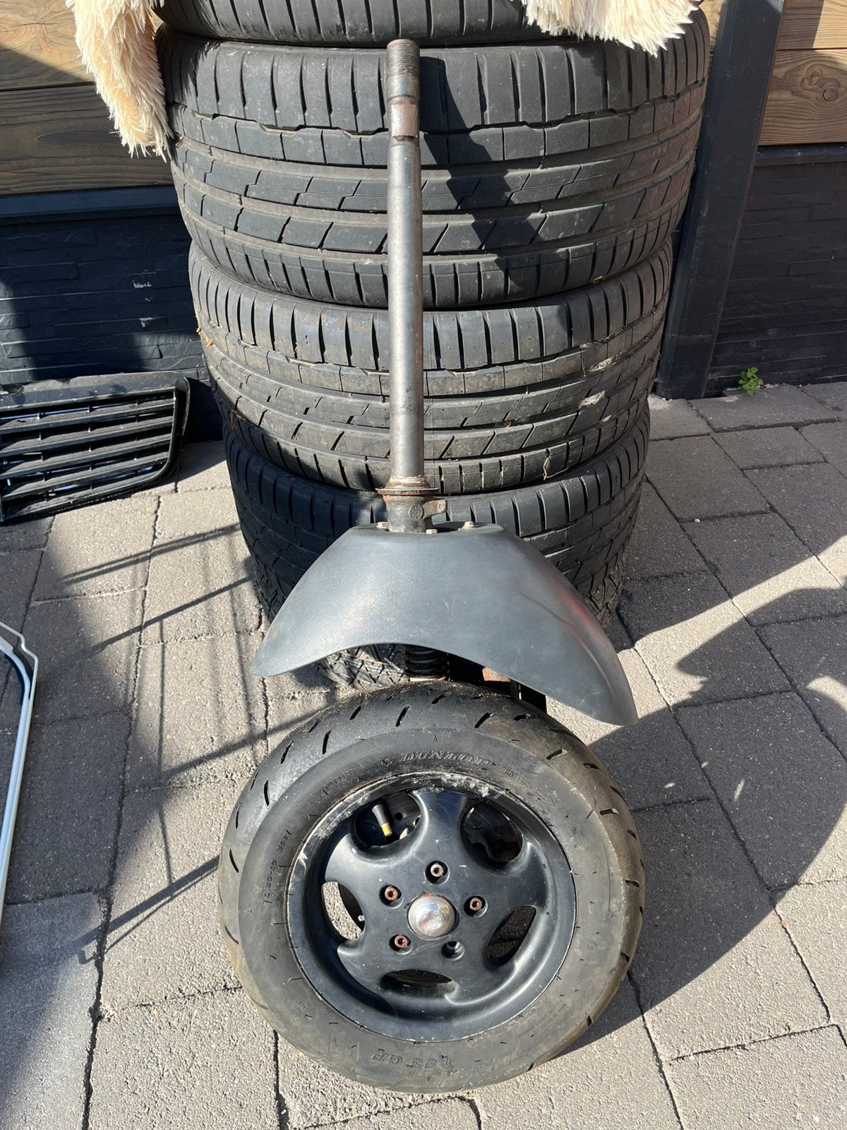 Orginele Sp h2o voorvork, Ophalen, Zo goed als nieuw, Benzine, Zip