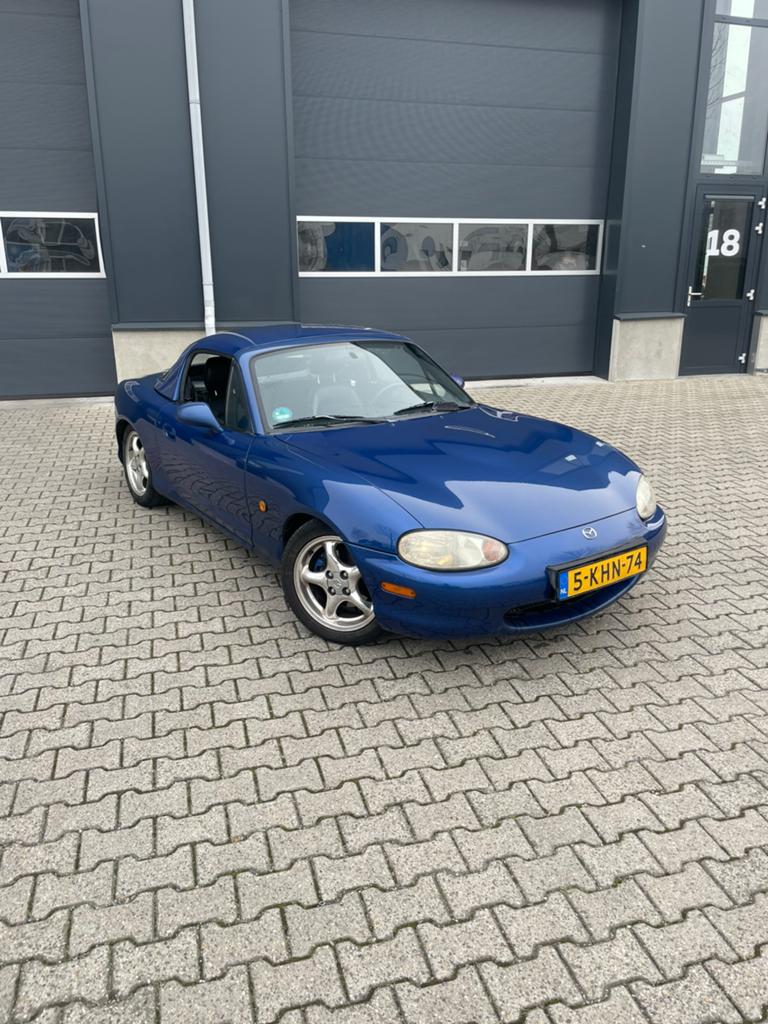 Mazda MX-5 10th Anniversary Edition 1.8, Auto's, Mazda, Particulier, MX-5, Benzine, Cabriolet, Handgeschakeld, Geïmporteerd, Blauw