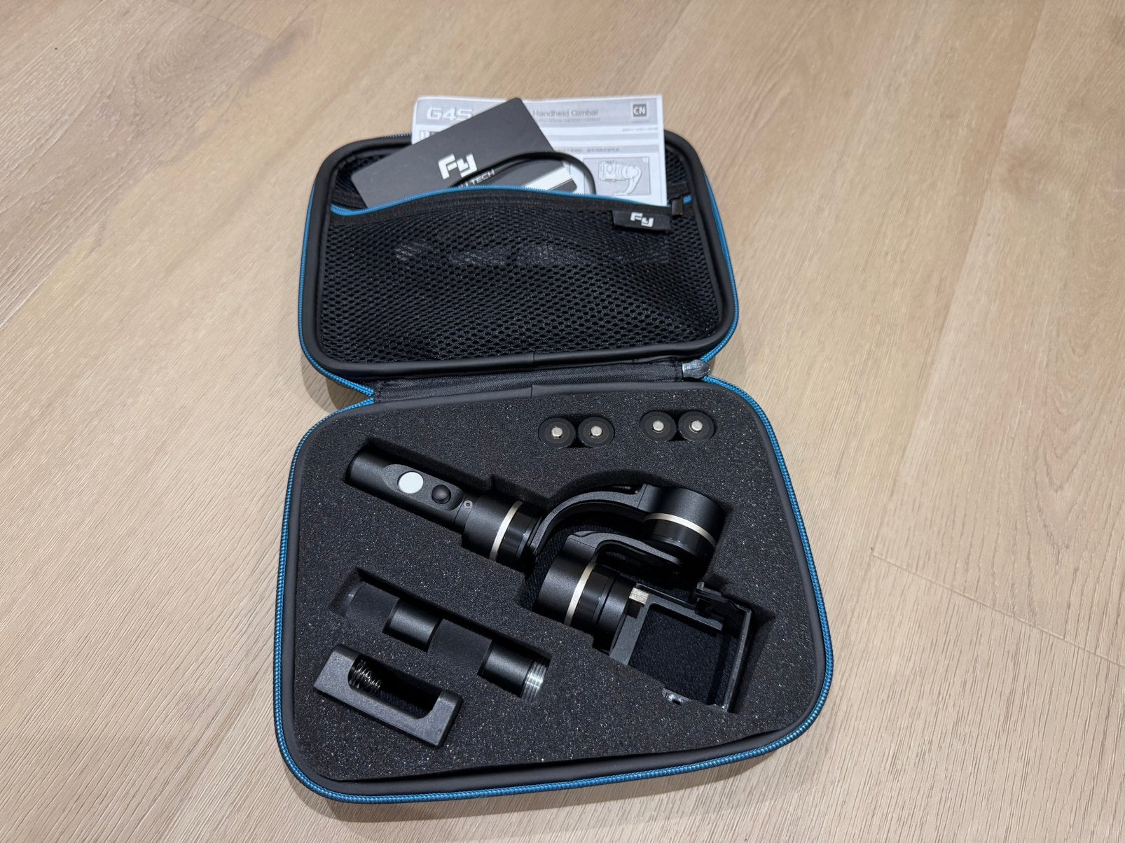 Feiyu Tech FY-G4S Handheld Gimbal Gopro Hero 3, 3+ en 4, Ophalen of Verzenden, Zo goed als nieuw, Gimbal, 3-assige stabilisatie