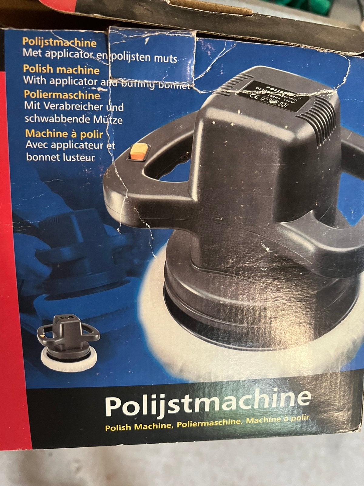 Polijstmachine 24cm, Ophalen, Zo goed als nieuw