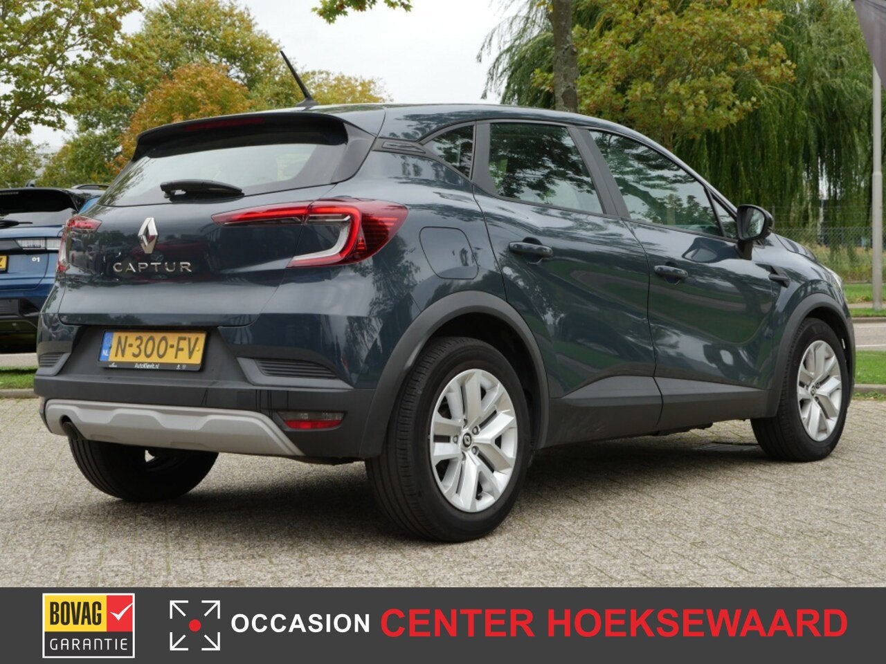 Renault Captur TCe 90pk GPF Zen | Bi-Tone | LED | Cruise | C, Voorwielaandrijving, Gebruikt, Euro 6, Blauw