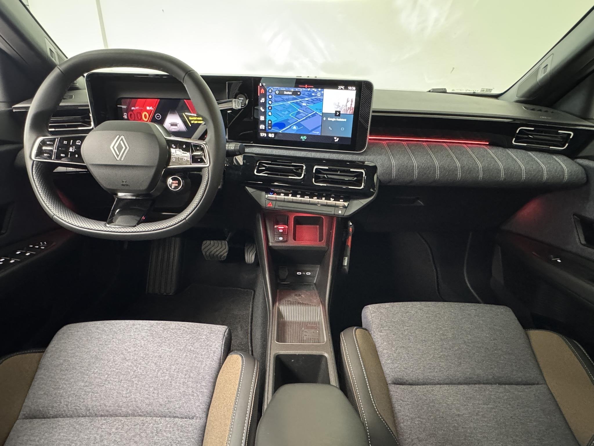 Renault 5 comfort range Techno 52 kWh | Apple CarPlay / Andr, Auto's, Stof, Gebruikt, Huisgarantie, Blauw