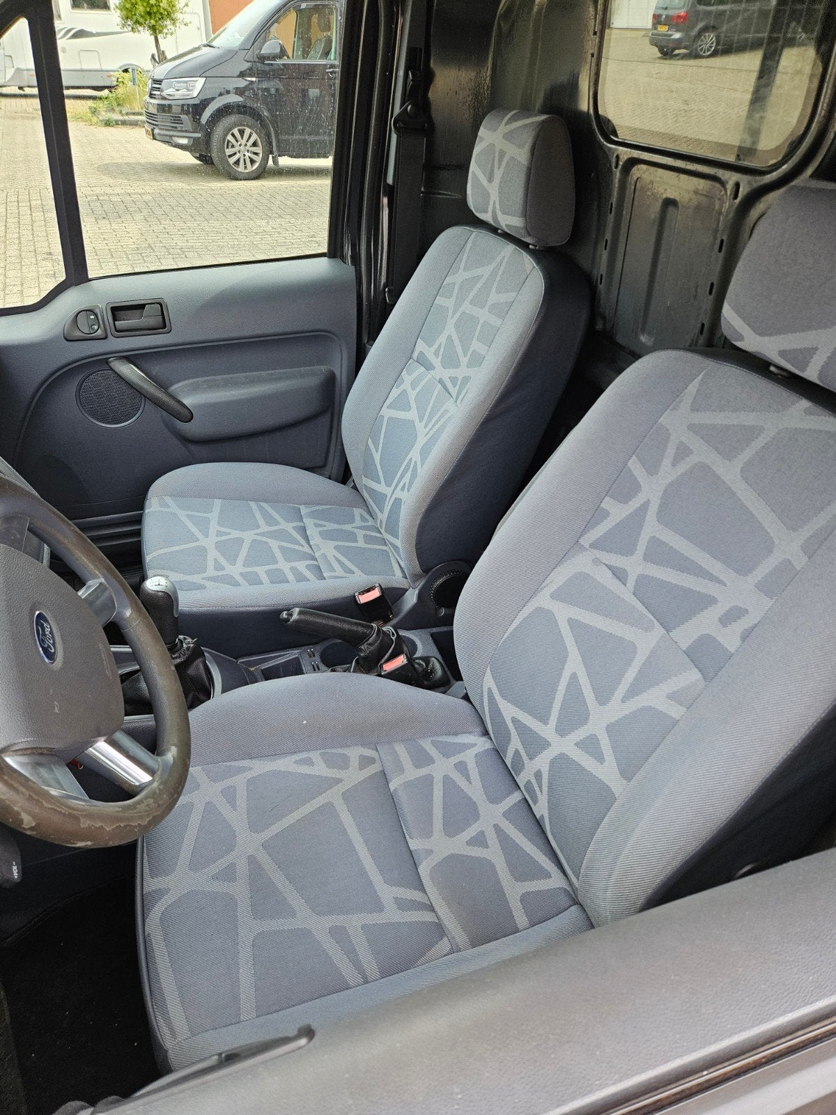Ford Transit Connect 1.8 Tdci 66KW 2011, Voorwielaandrijving, Stof, Zwart, Origineel Nederlands