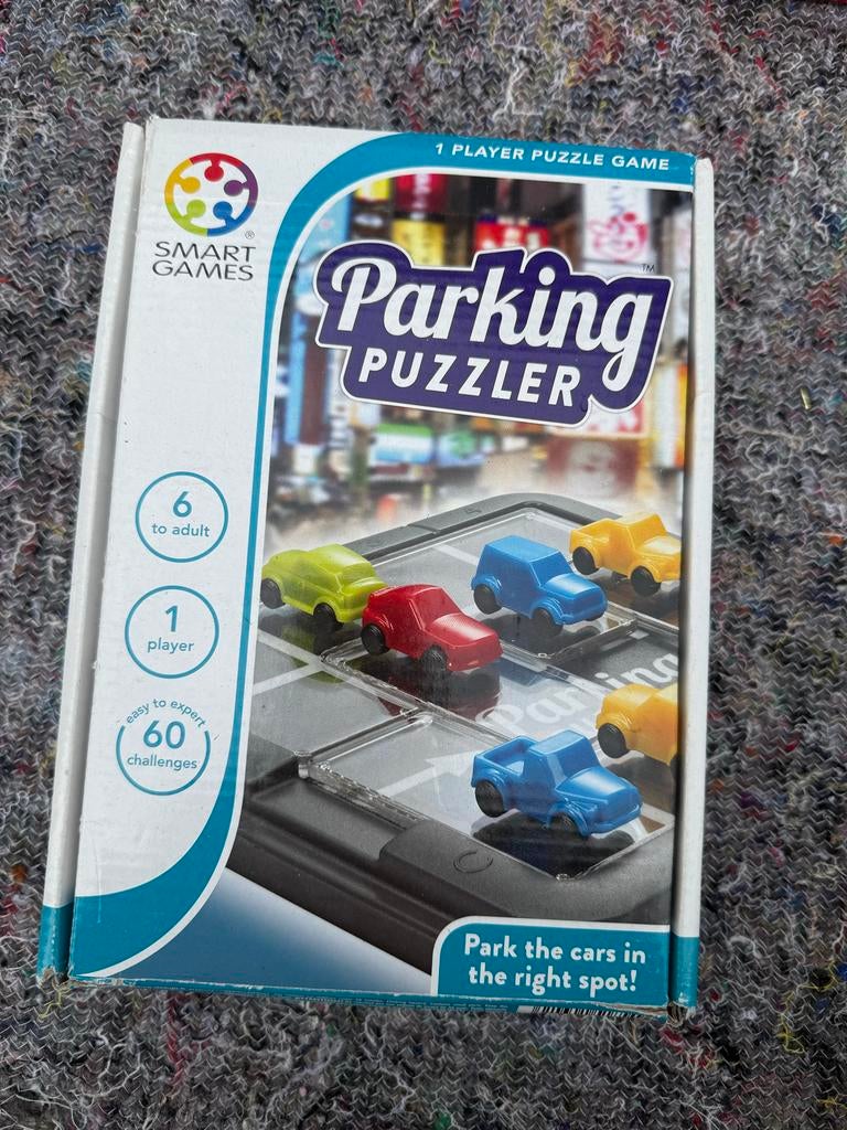 Smart Games Parking Puzzler - Logica Puzzelspel, Ophalen of Verzenden, Zo goed als nieuw, Overige typen