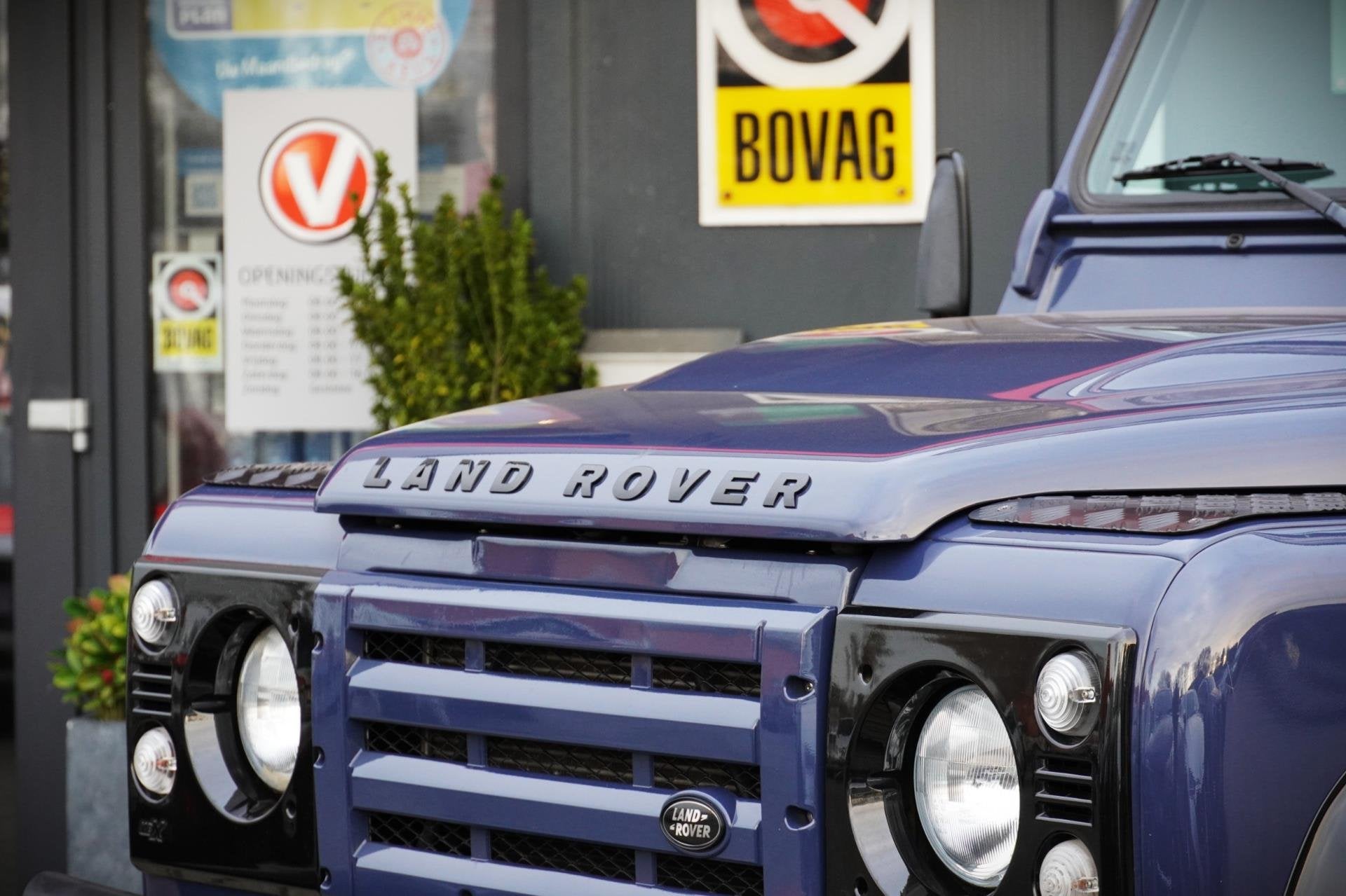 Land Rover Defender 2.4 TD SW 90" E, Auto's, 4 cilinders, Blauw, 122 pk, 10 km/l