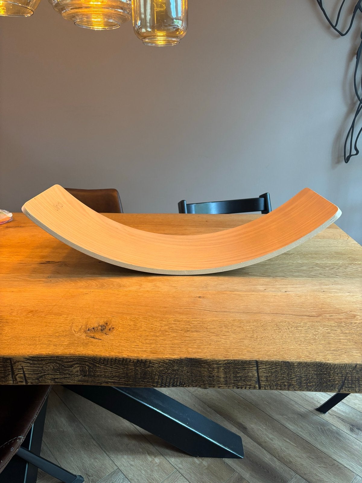 Jindl Wobbelboard - Balansbord van hout, Ophalen, Gebruikt, Rij- of Hobbelspeelgoed