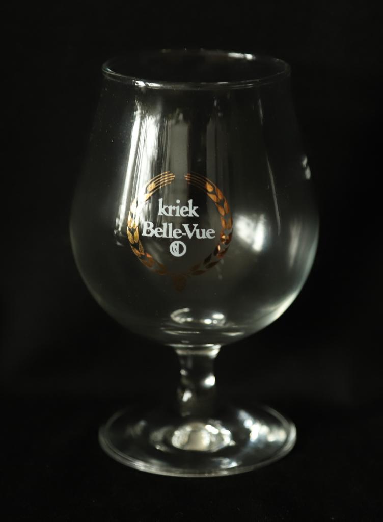 Bierglas Kriek Belle-Vue, Ophalen of Verzenden, Gebruikt, Glas of Glazen, Overige merken