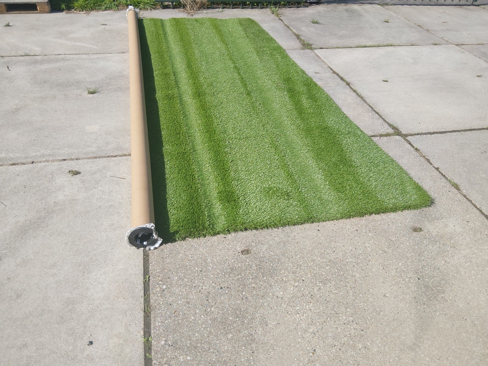 kunstgras 1,5x4 meter nieuw, Ophalen, Nieuw, Minder dan 10 m², Kunstgras
