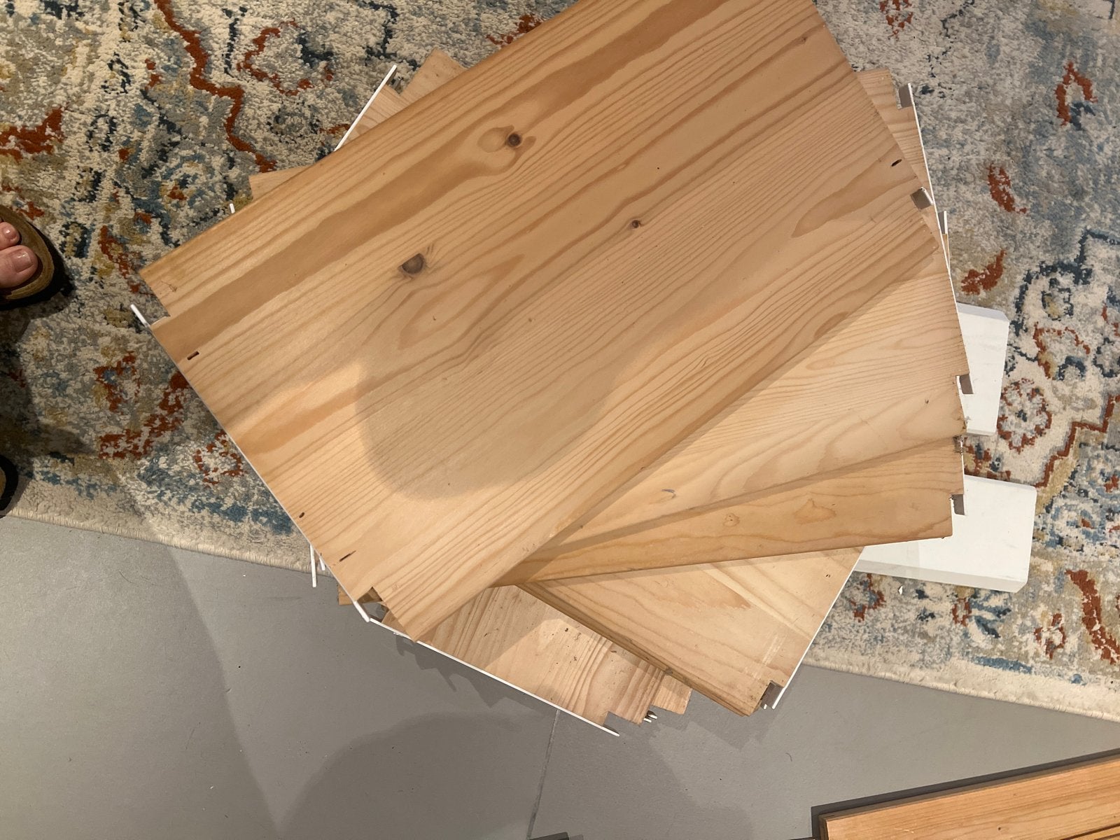 Lundia kastplank - 28x50 cm: meer stuks beschikbaar, Ophalen, Met plank(en), Gebruikt, 50 tot 100 cm