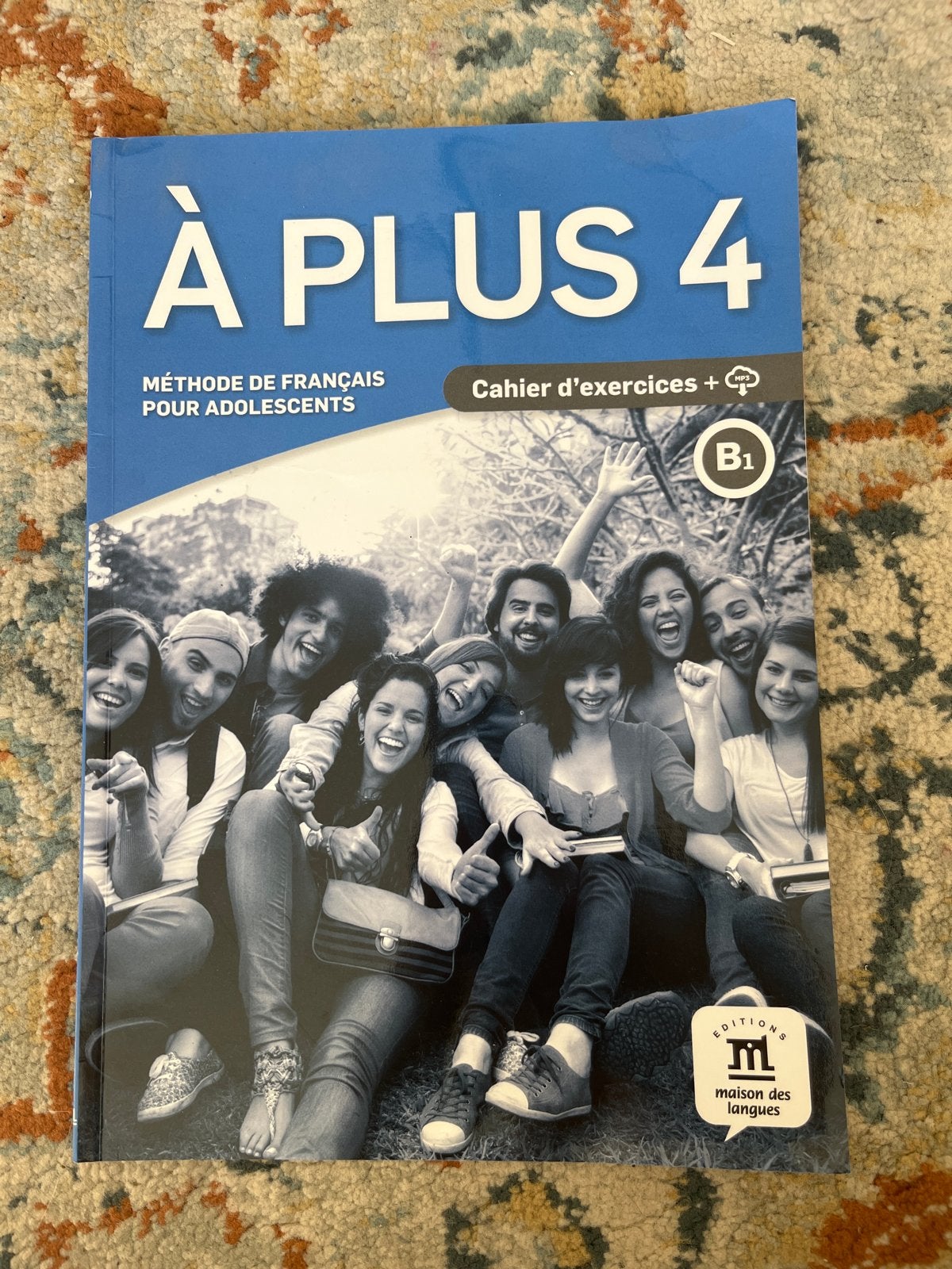 À PLUS 4: Methode de Français pour Adolescents B1, Ophalen of Verzenden, Zo goed als nieuw, Non-fictie
