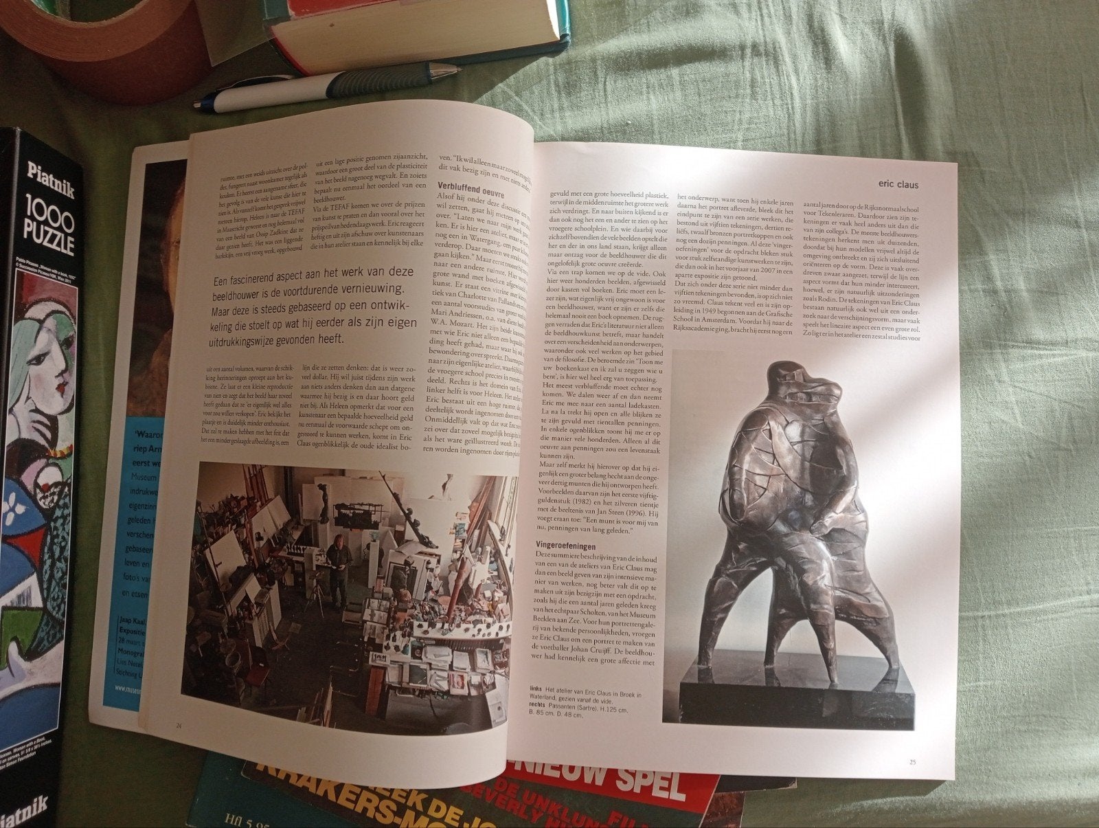 Kunst & Antiek Journaal Collect: Kuifje,De Langen Foundation, Ophalen of Verzenden, Gelezen, Overige typen