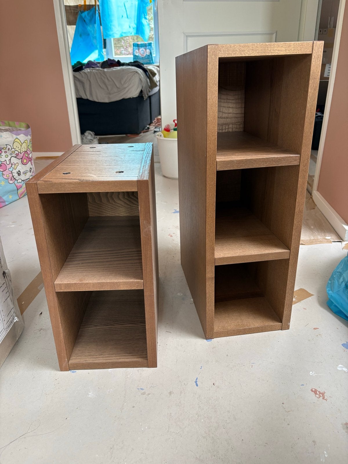 IKEA VADHOLMA Open opberger, bruin, 20x37x40 & 20x37x60, Ophalen, Zo goed als nieuw