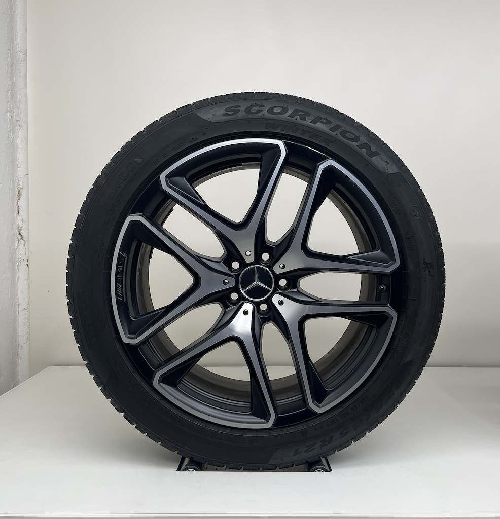 Mercedes-Benz GLE - 21 inch - winterbanden, Gebruikt, Banden en Velgen, Personenwagen, 315 mm