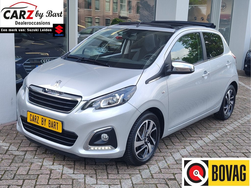 Peugeot 108 1.0 E-VTI ALLURE TOP! Cabrio | Keyless | Clima |, Auto's, Peugeot, Voorwielaandrijving, 12 maanden, Stof, Gebruikt
