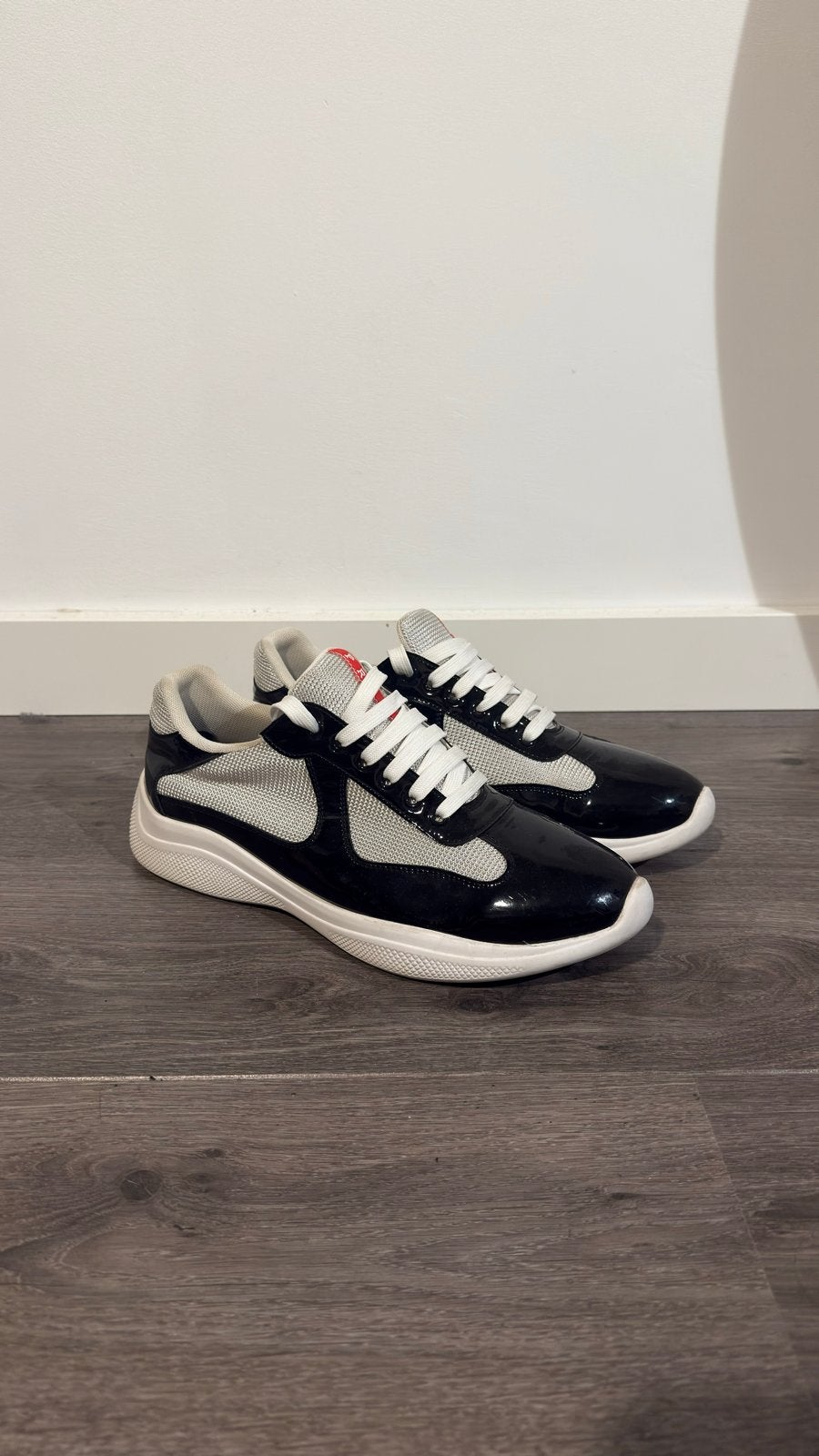 Prada sneakers maat 44 - Zo goed als nieuw, Zwart, Ophalen of Verzenden, Sneakers of Gympen, Zo goed als nieuw
