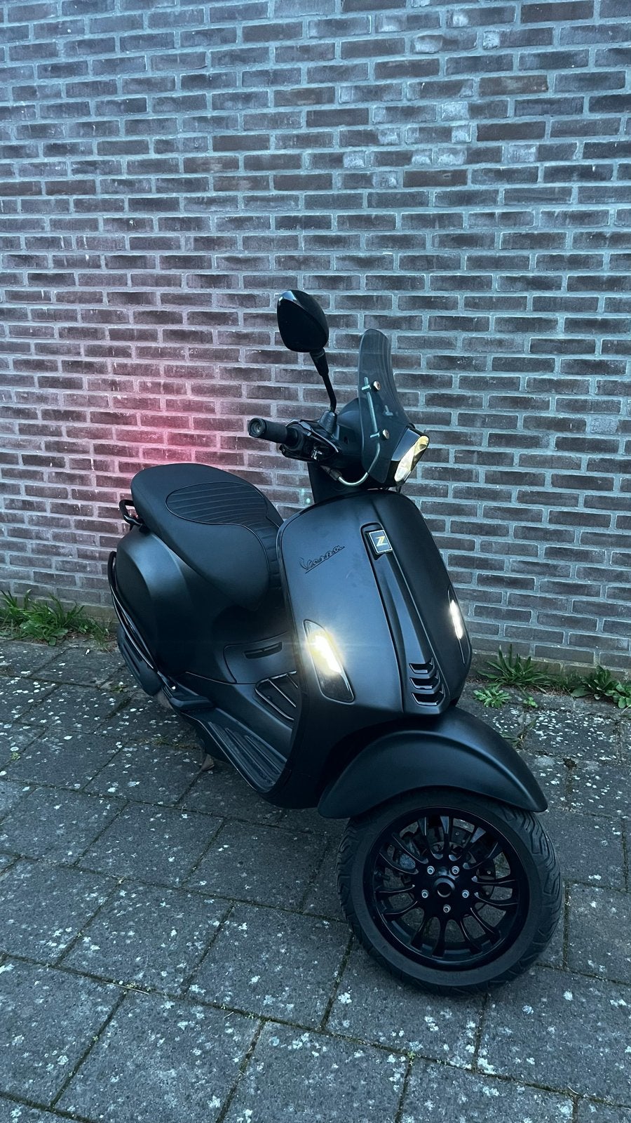 Vespa Sprint Notte 2021, Ophalen, Overige modellen, Maximaal 45 km/u, Zo goed als nieuw