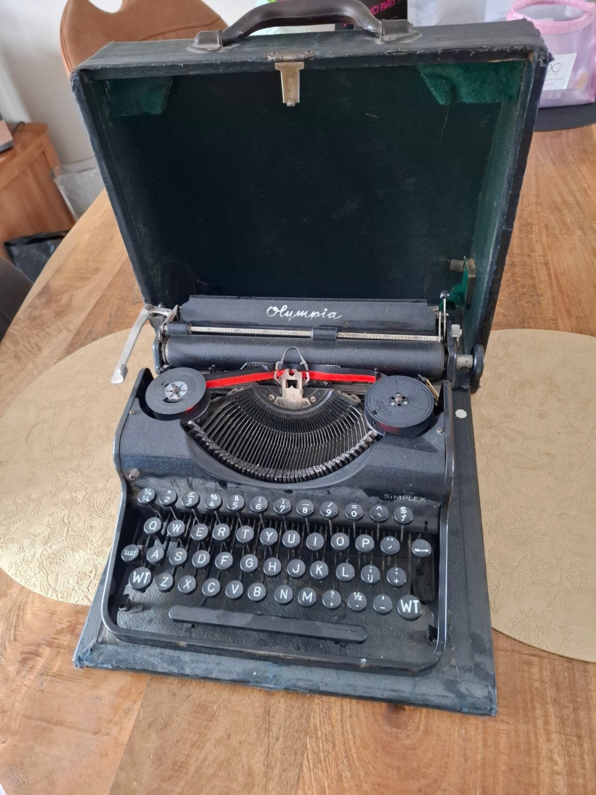 ouderwetse type machine, Diversen, Typemachines, Ophalen