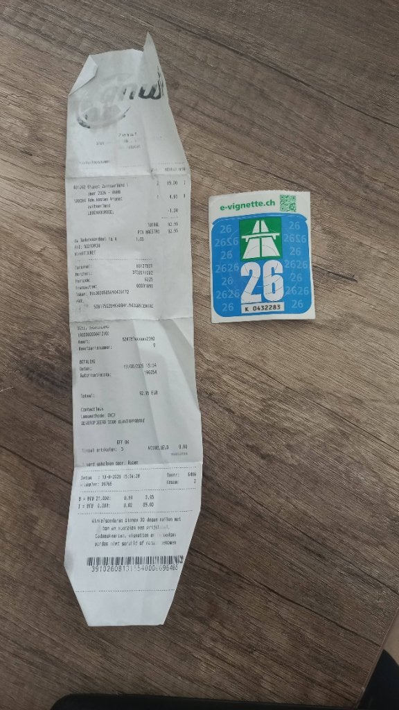Vignette Zwitserland, Tickets en Kaartjes, Drie personen of meer